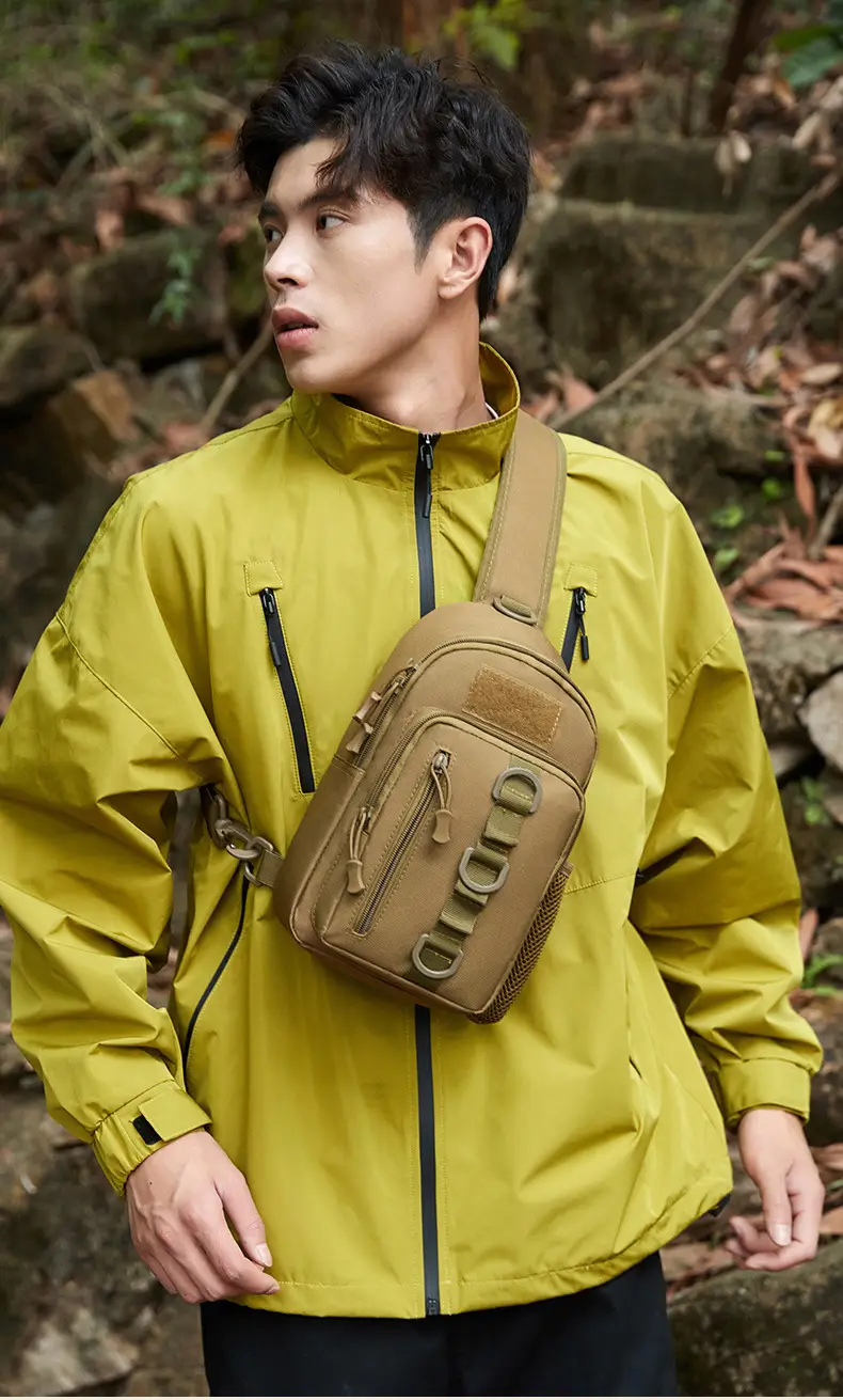 Men's Camouflage Crossbody Bag with Tactical Design — feature 3