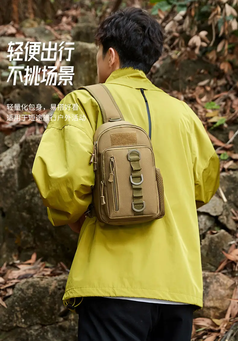 Men's Camouflage Crossbody Bag with Tactical Design — feature 7