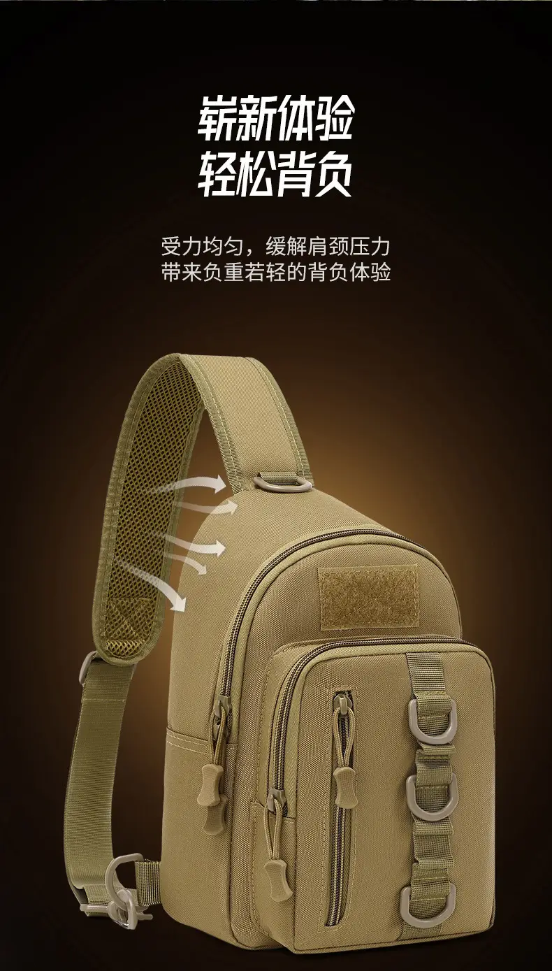 Men's Camouflage Crossbody Bag with Tactical Design — feature 9