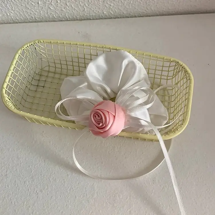 4031 Milk Fu Flower Large Intestine Hair Ring