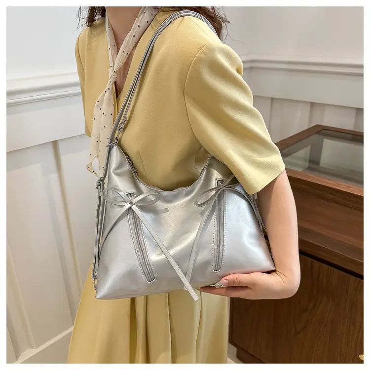 Large Capacity Korean Style Bow Shoulder Bag Women — feature 11