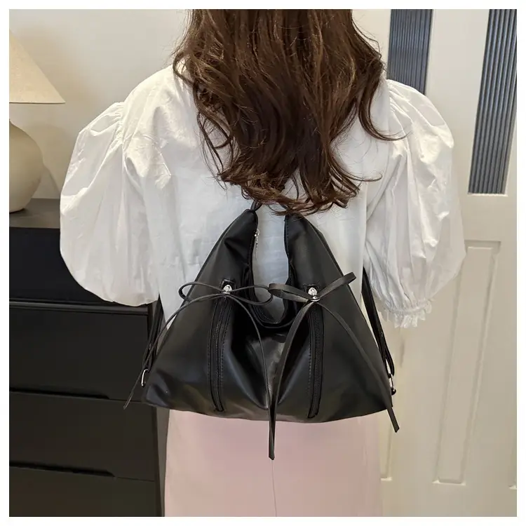 Large Capacity Korean Style Bow Shoulder Bag Women — feature 19