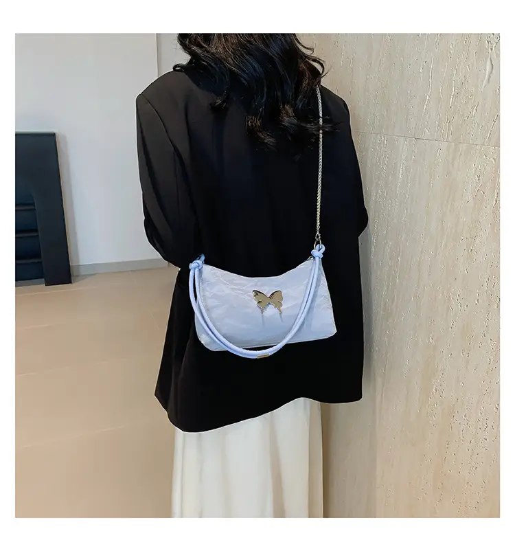 Pink Bow Shoulder Bag for Women Spring Summer — feature 18