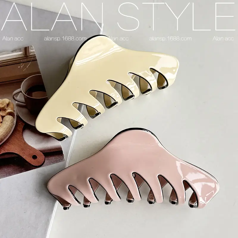 Arlan Classic French Acetic Acid Grab Clip for Women