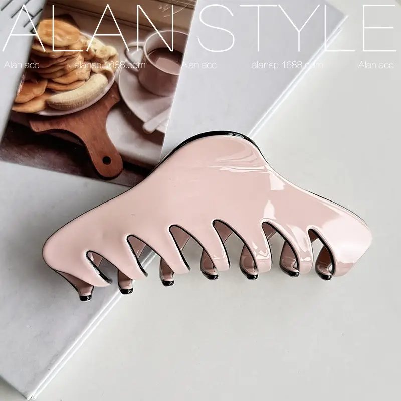 Arlan Classic French Acetic Acid Grab Clip for Women