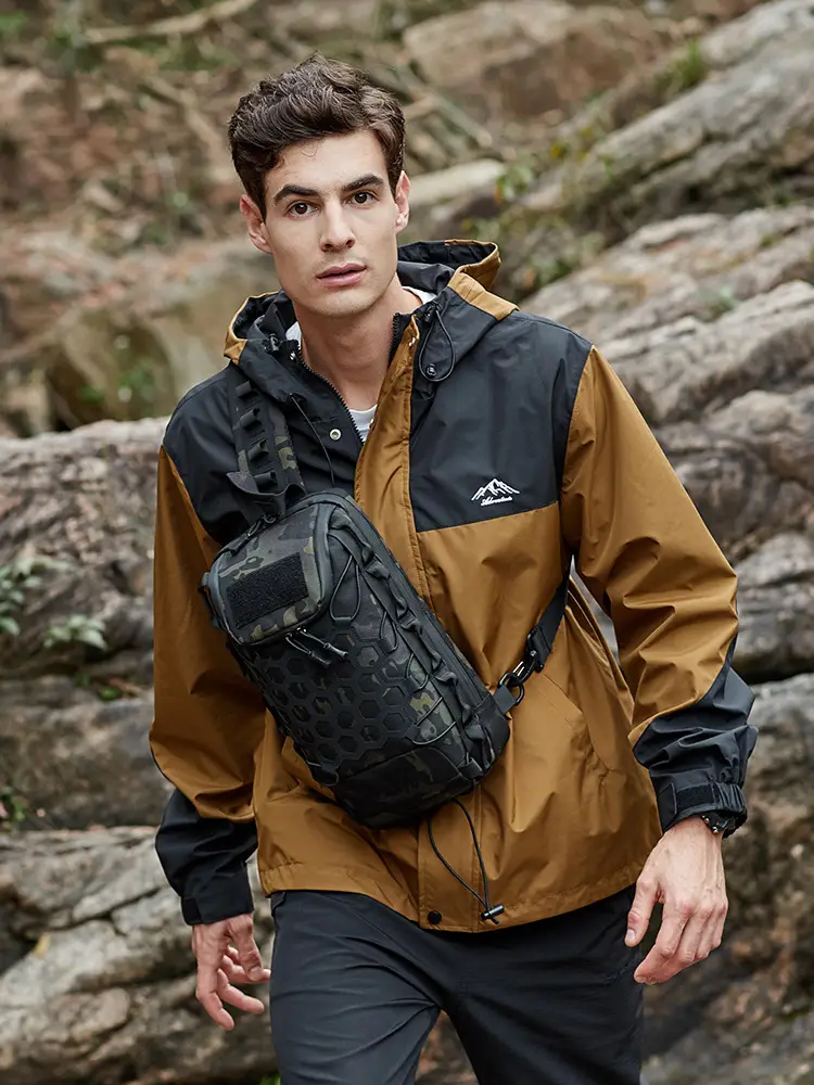 New Men's Tactical Camo Shoulder Crossbody Bag