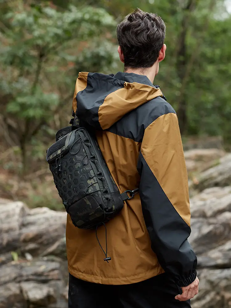 New Men's Tactical Camo Shoulder Crossbody Bag