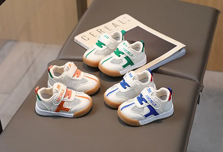 Baby toddler shoes spring and summer 2023 new breathable baby shoes soft bottom small shoes children's shoes tide cross-border — feature 2