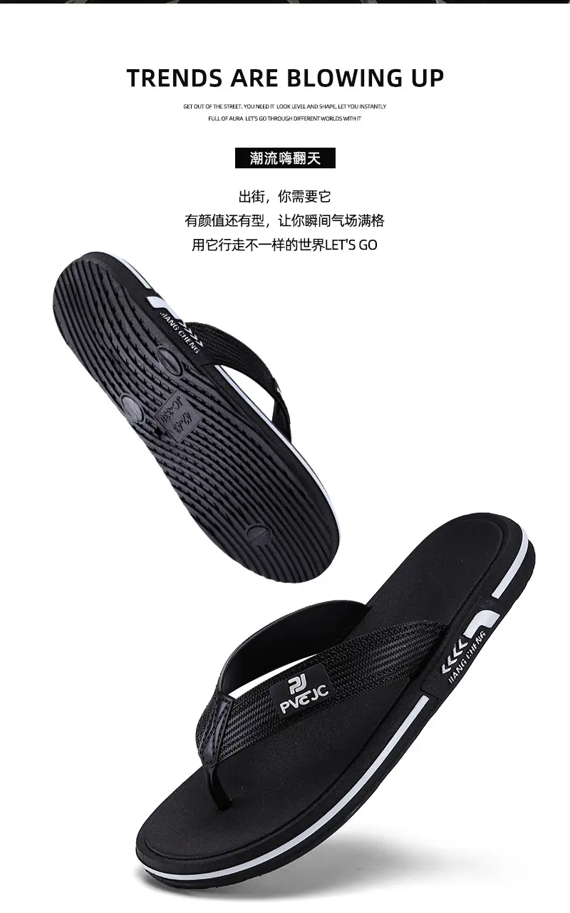 Men's Summer Flip-Flops for Outdoor Wear, Anti-Odor, Non-Slip, 2026 New Model, Durable for Outdoor Sports — feature 2