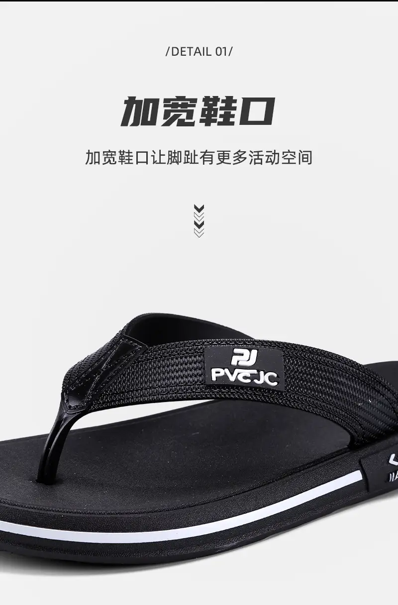 Men's Summer Flip-Flops for Outdoor Wear, Anti-Odor, Non-Slip, 2026 New Model, Durable for Outdoor Sports — feature 7