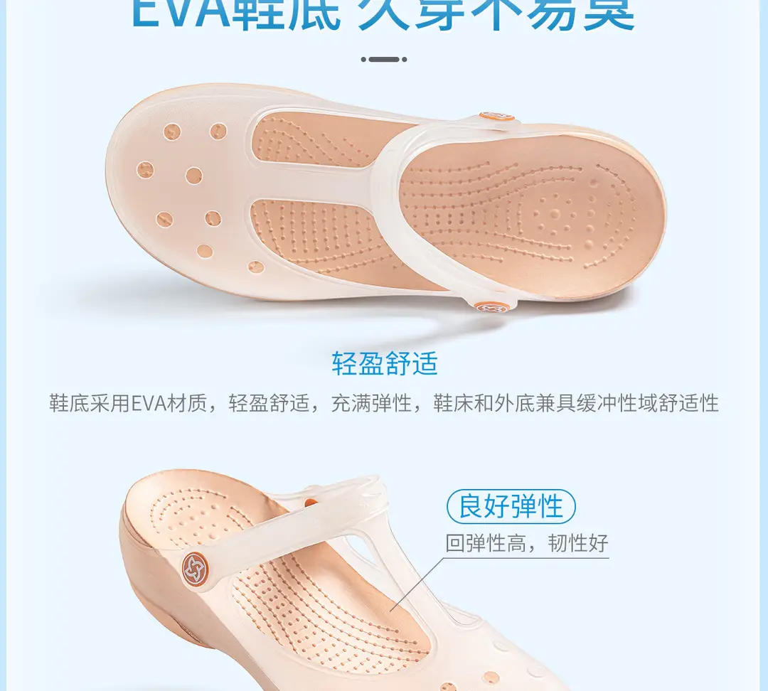Jelly Toe-Toe Sandals for Women 2026 New Thick-Soled Non-Slip Soft-Soled Beach Clogs for Women for Summer Outdoor Wear — feature 10
