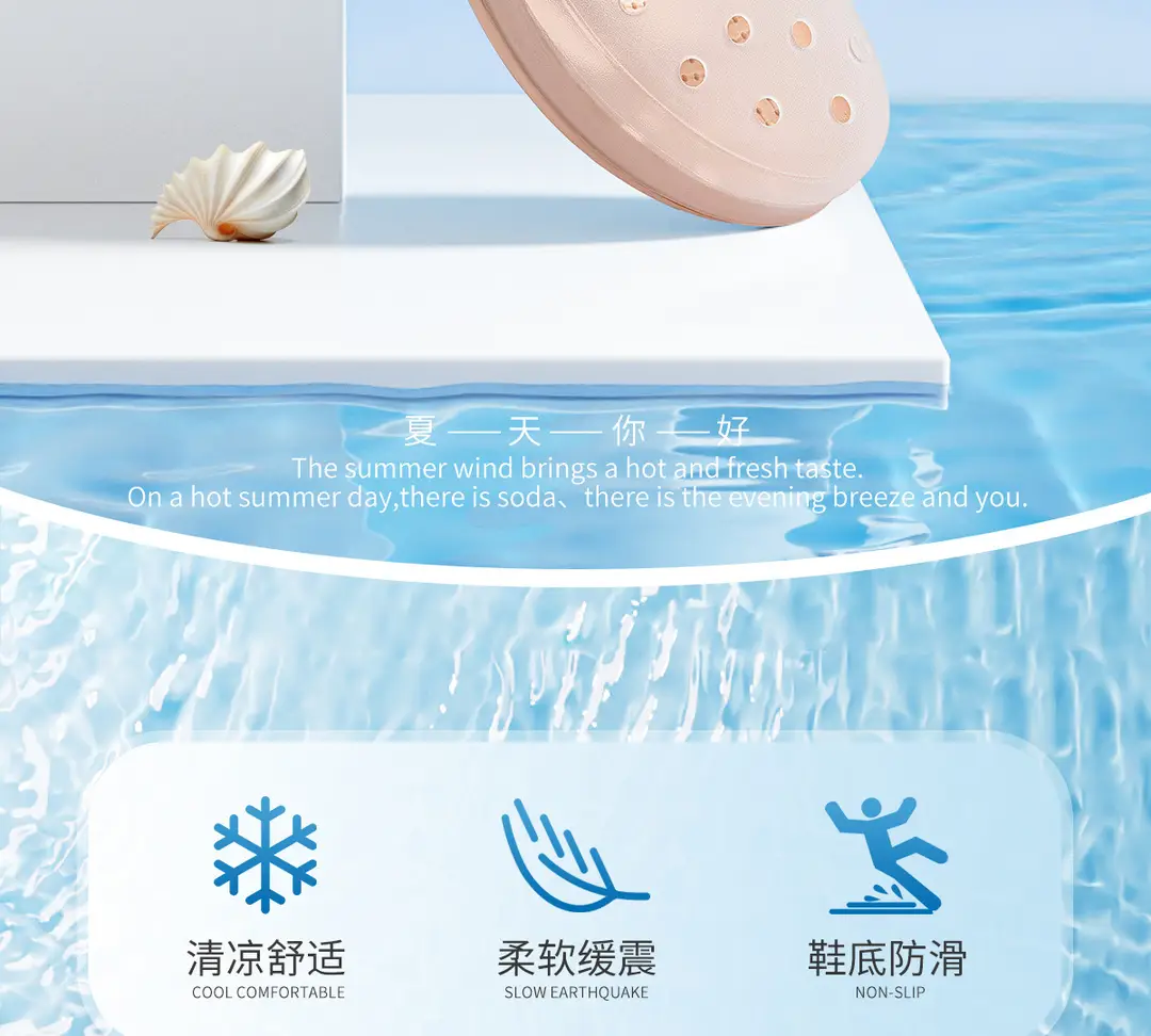 Jelly Toe-Toe Sandals for Women 2026 New Thick-Soled Non-Slip Soft-Soled Beach Clogs for Women for Summer Outdoor Wear — feature 4