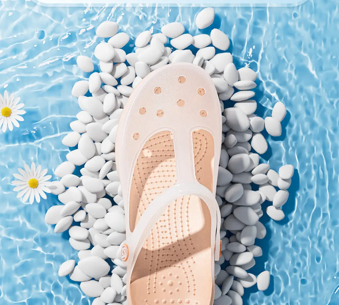 Jelly Toe-Toe Sandals for Women 2026 New Thick-Soled Non-Slip Soft-Soled Beach Clogs for Women for Summer Outdoor Wear — feature 5