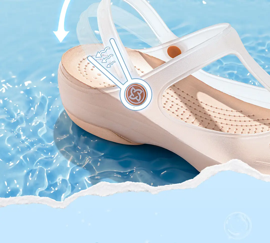 Jelly Toe-Toe Sandals for Women 2026 New Thick-Soled Non-Slip Soft-Soled Beach Clogs for Women for Summer Outdoor Wear — feature 7