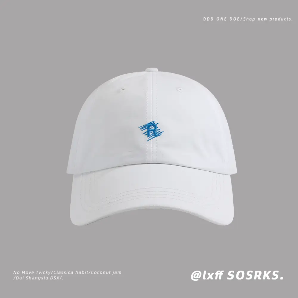 Women's 2023 Red Baseball Cap with Embroidery - Image 3