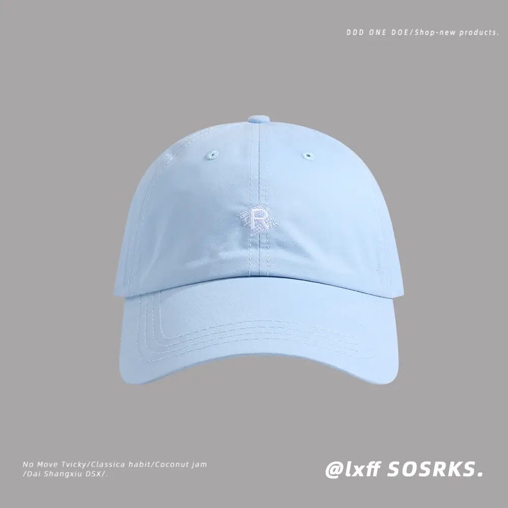 Women's 2023 Red Baseball Cap with Embroidery - Image 5