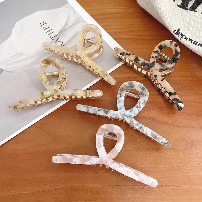 High Quality Large Cross Hairpin for Women Summer 2024 — feature 5