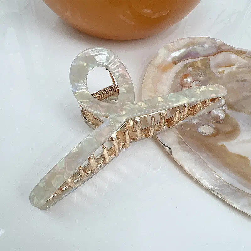 High Quality Large Cross Hairpin for Women Summer 2024 - Image 2