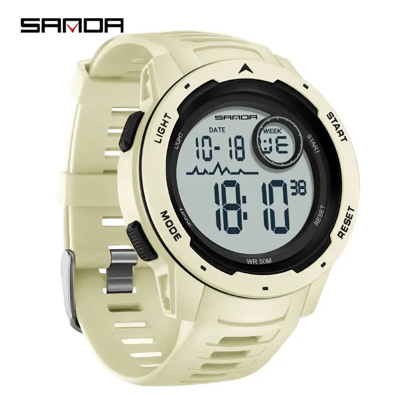 Sanda Camouflage Waterproof Tactical Watch - Image 17