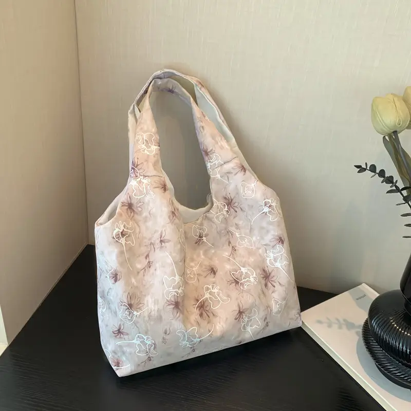 Korean Style Floral Shoulder Bag 2024 - Image 8