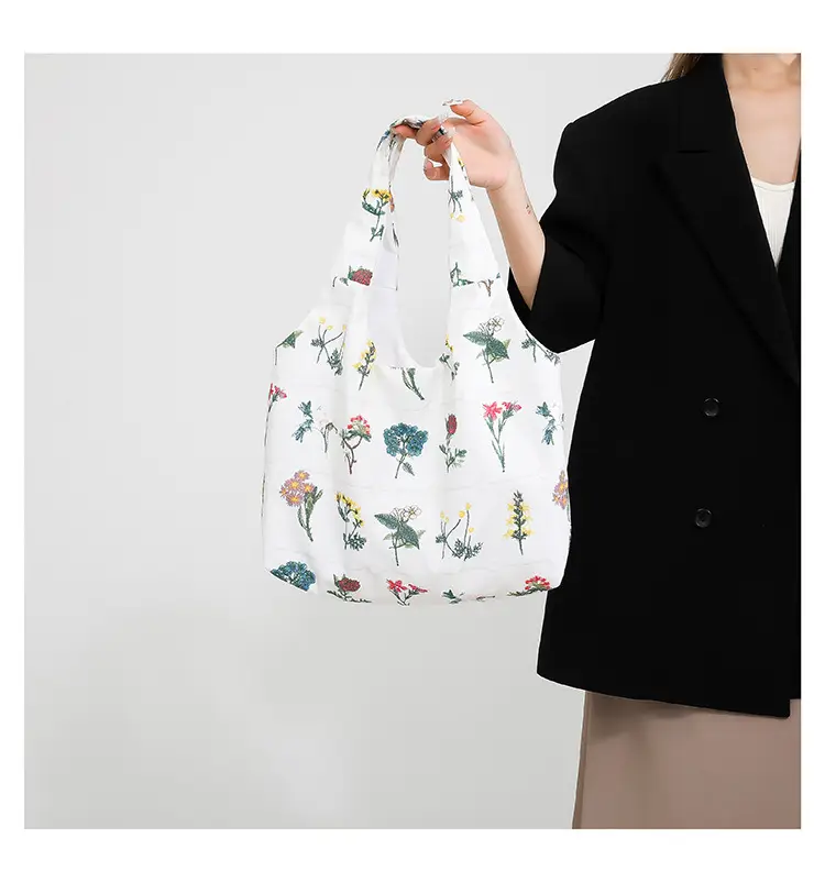 Korean Style Floral Shoulder Bag 2024 — feature 8