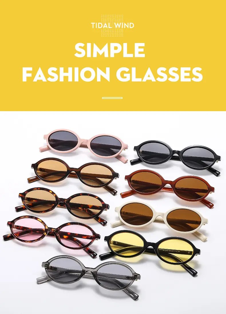 Retro Oval Sunglasses for Girls Brown Round Design β feature 1