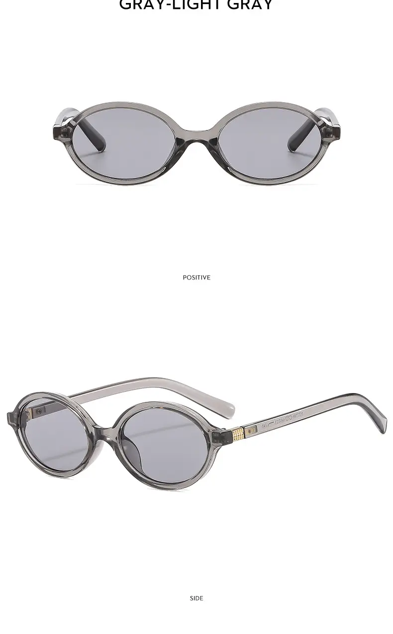 Retro Oval Sunglasses for Girls Brown Round Design β feature 13