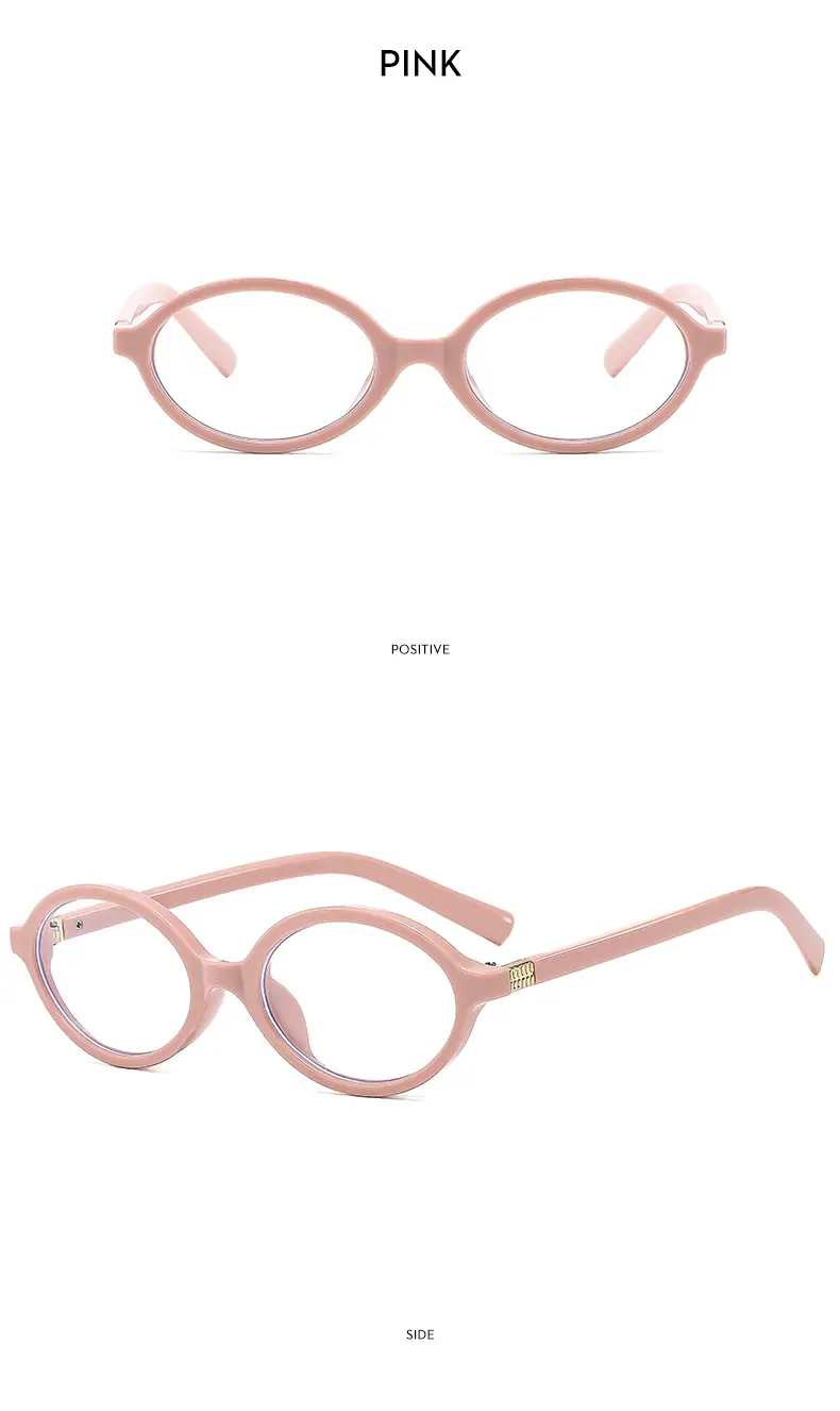 Retro Oval Sunglasses for Girls Brown Round Design β feature 21