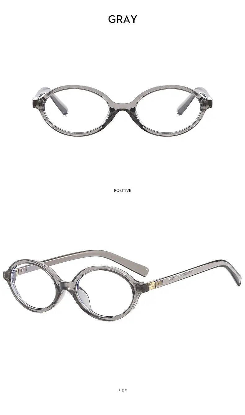 Retro Oval Sunglasses for Girls Brown Round Design β feature 22