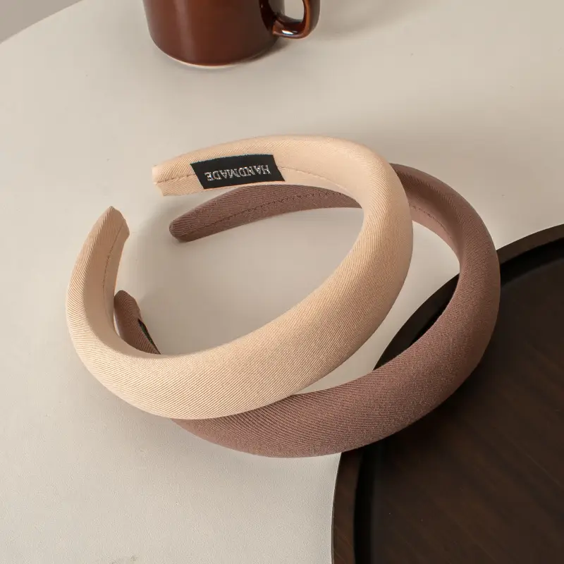 Women's New Style Sponge Hairband Black Autumn Winter — feature 30