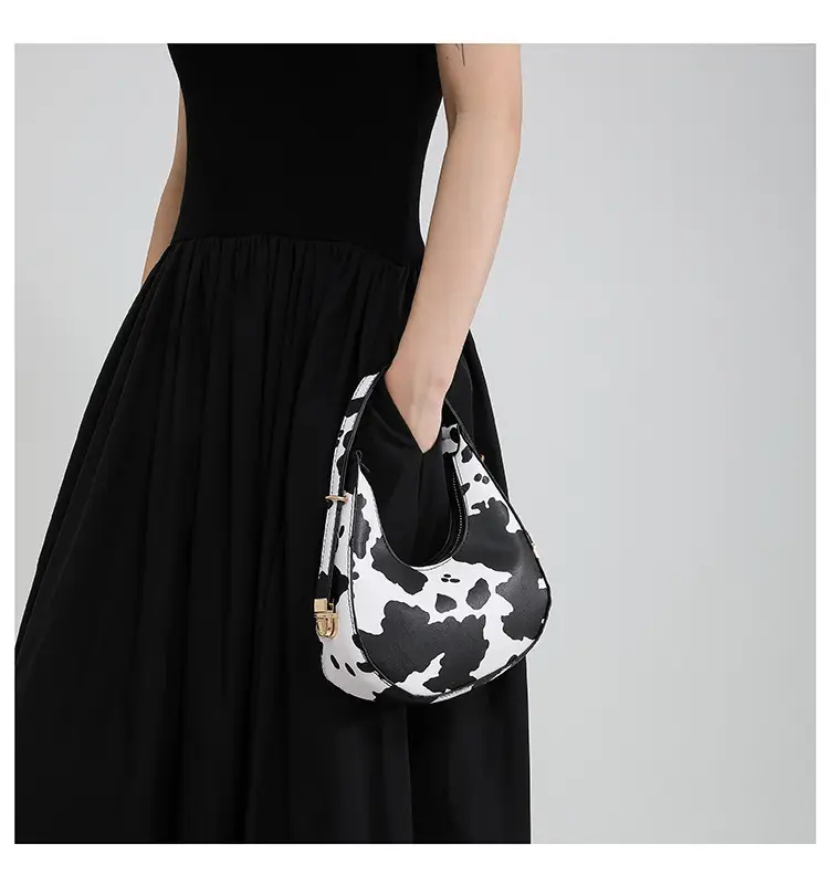 Zebra Print Women's Shoulder Bag 2024 Spring Summer — feature 10