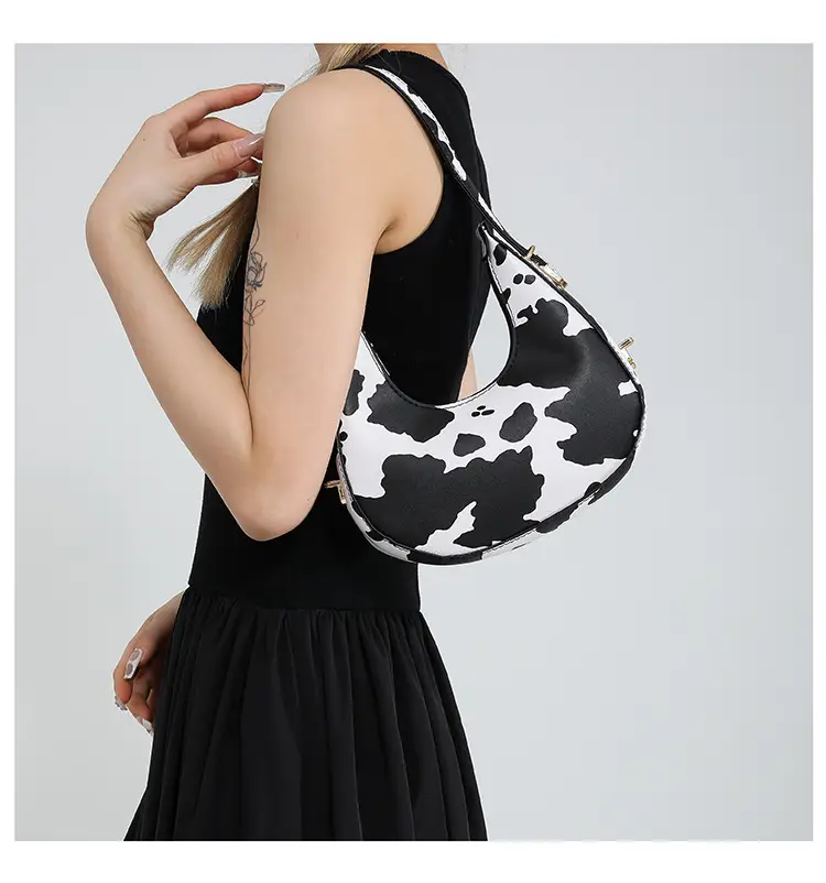 Zebra Print Women's Shoulder Bag 2024 Spring Summer — feature 11