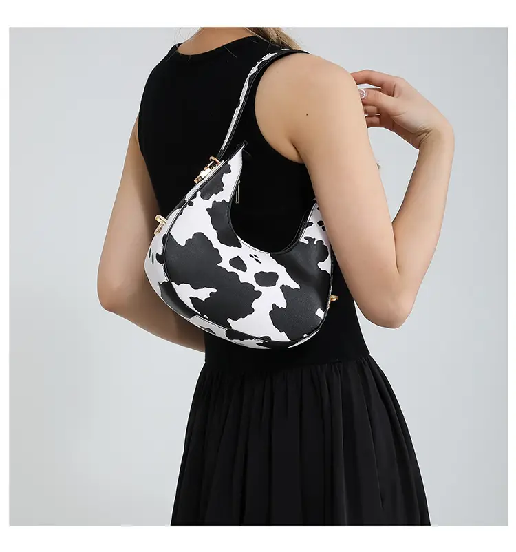 Zebra Print Women's Shoulder Bag 2024 Spring Summer — feature 12