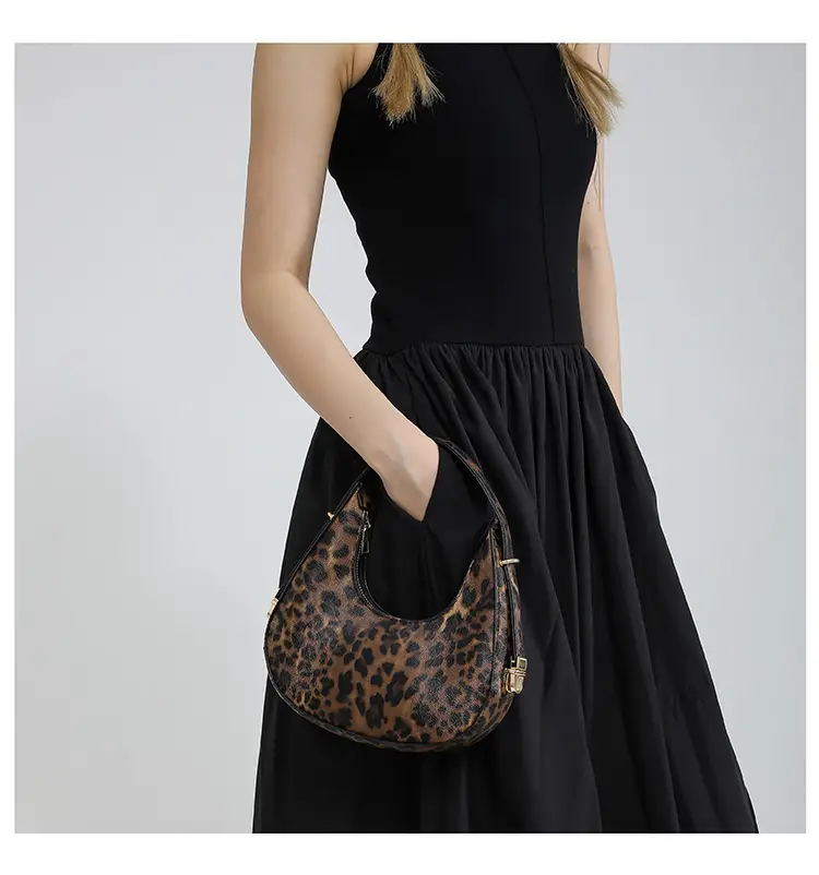 Zebra Print Women's Shoulder Bag 2024 Spring Summer — feature 13