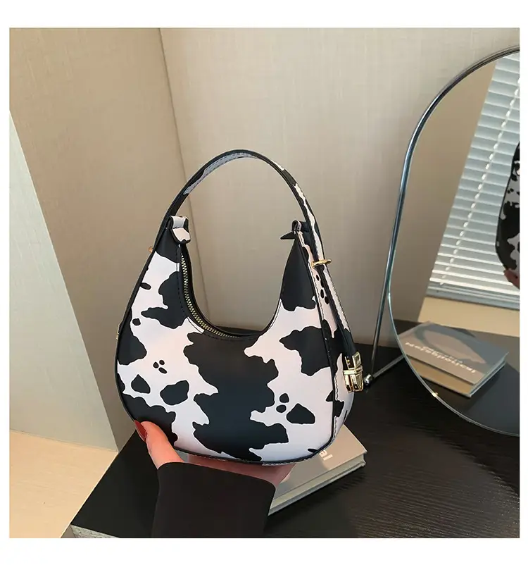 Zebra Print Women's Shoulder Bag 2024 Spring Summer — feature 24