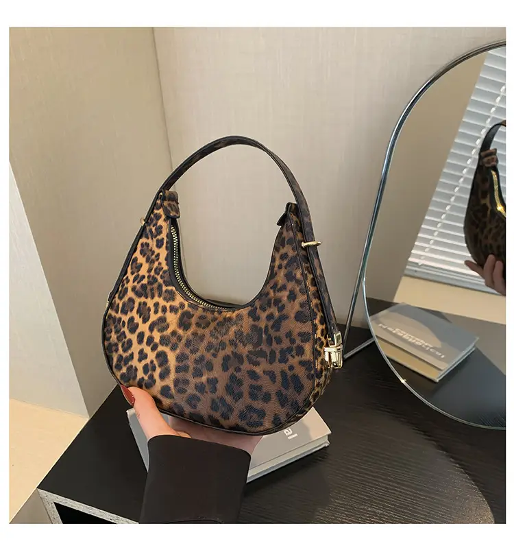 Zebra Print Women's Shoulder Bag 2024 Spring Summer — feature 26