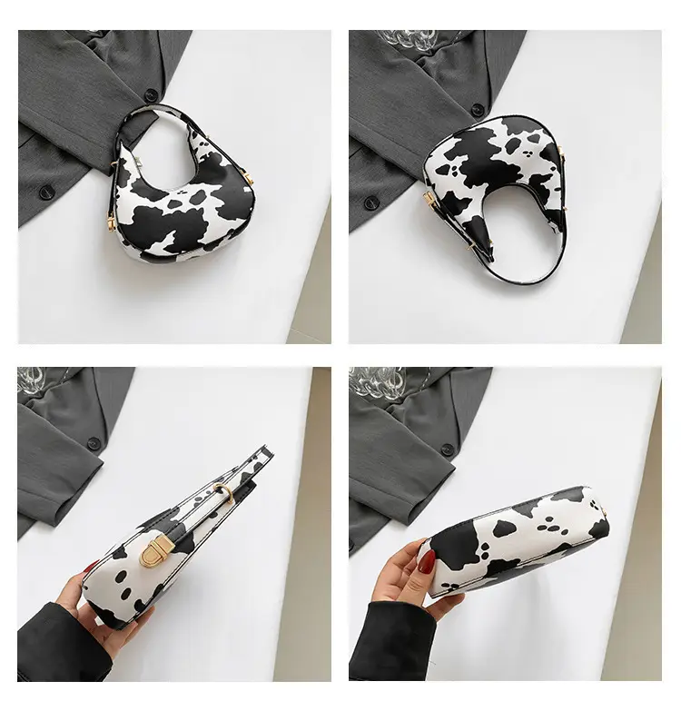 Zebra Print Women's Shoulder Bag 2024 Spring Summer — feature 7