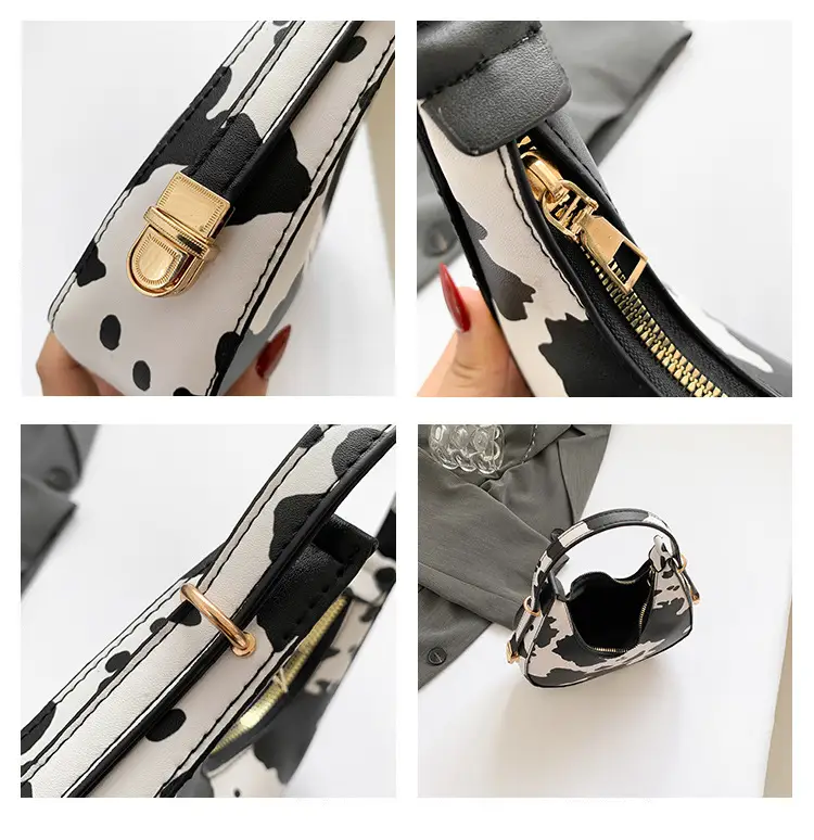 Zebra Print Women's Shoulder Bag 2024 Spring Summer — feature 8