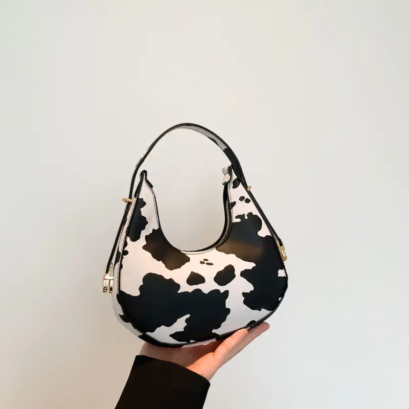 Zebra Print Women's Shoulder Bag 2024 Spring Summer - Image 2