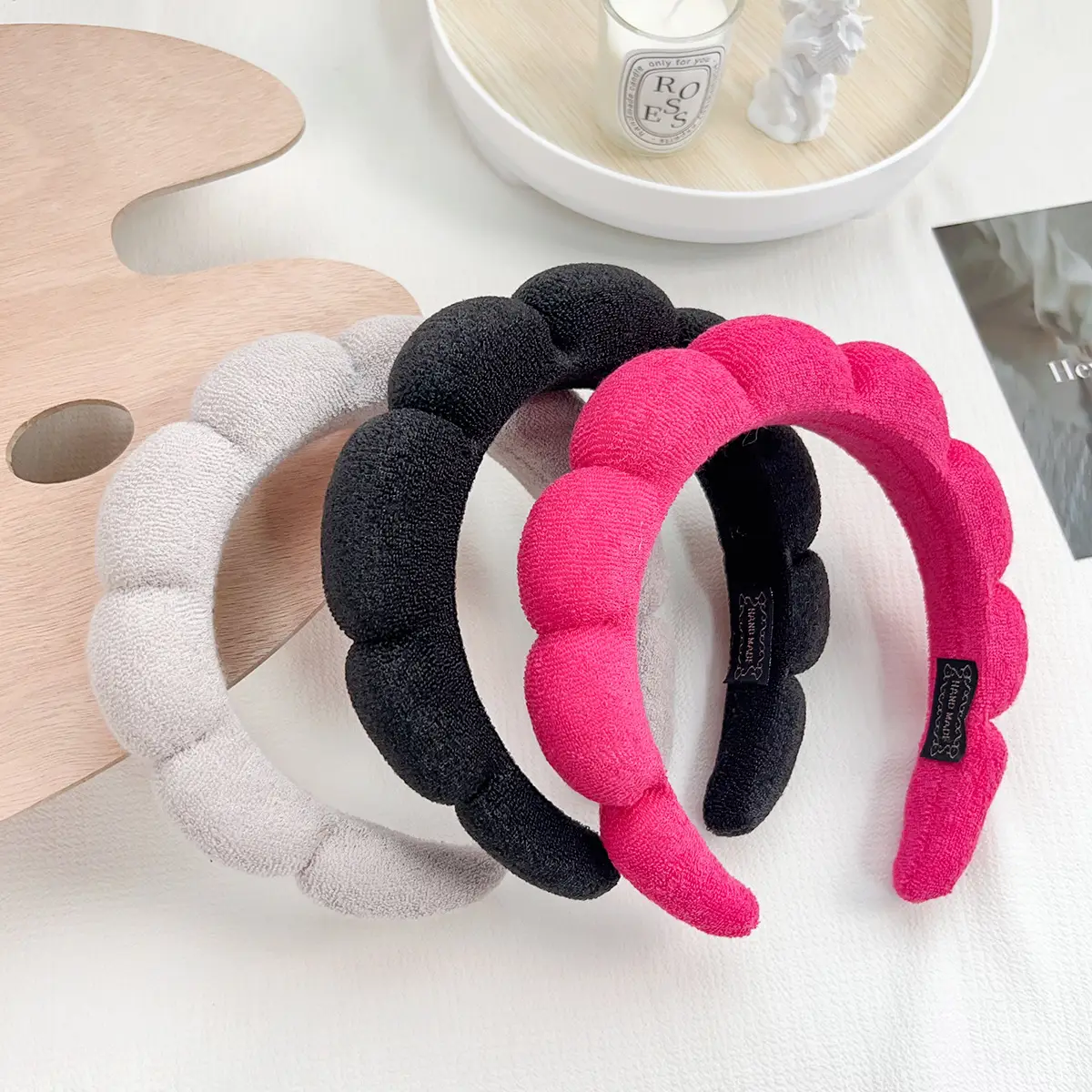 Cute Sweet Bread Roll Headband for Women