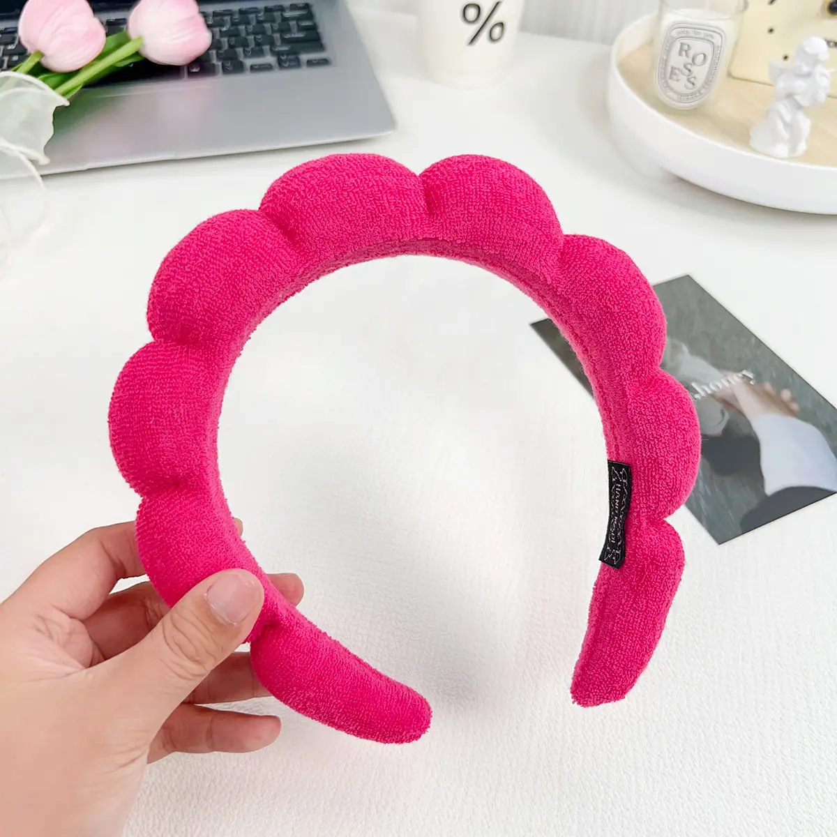 Cute Sweet Bread Roll Headband for Women