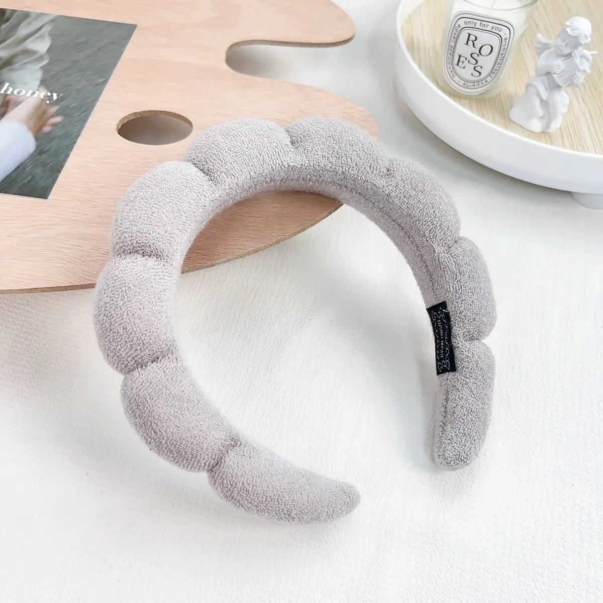 Cute Sweet Bread Roll Headband for Women