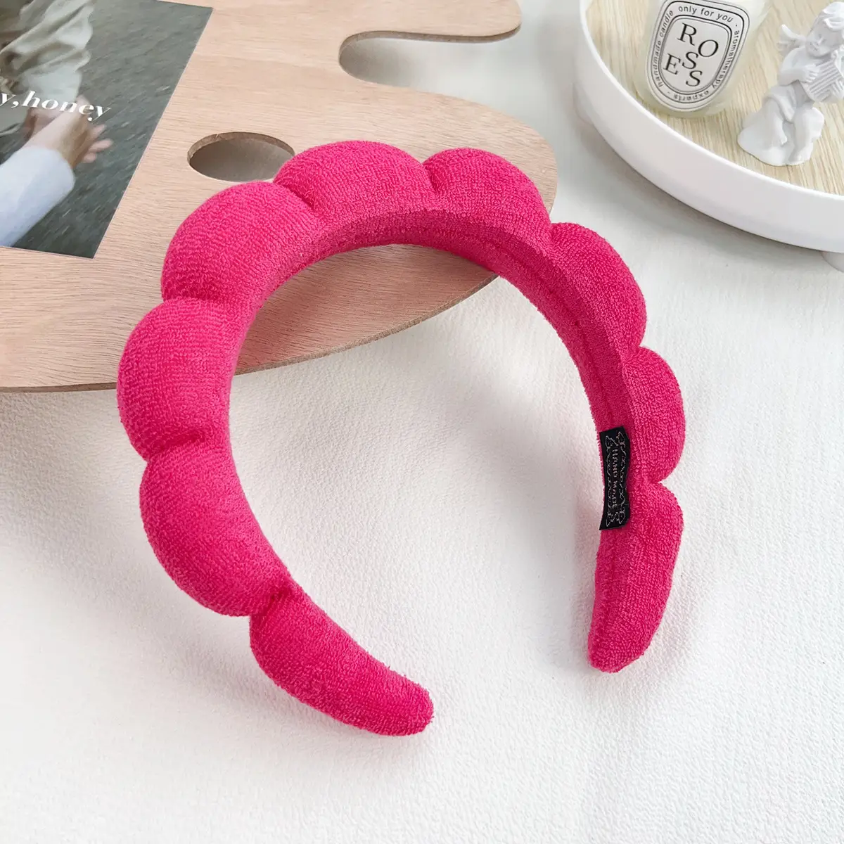 Cute Sweet Bread Roll Headband for Women