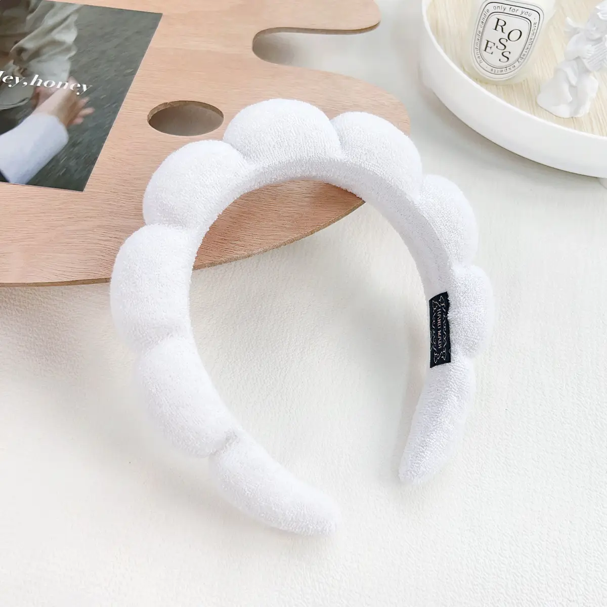 Cute Sweet Bread Roll Headband for Women