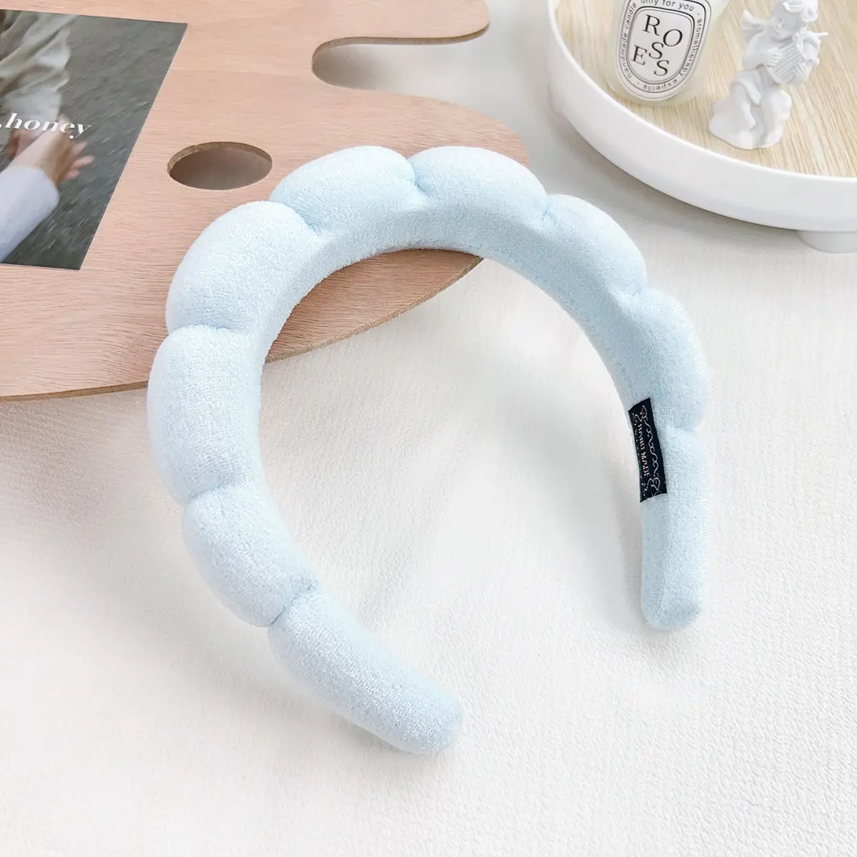 Cute Sweet Bread Roll Headband for Women