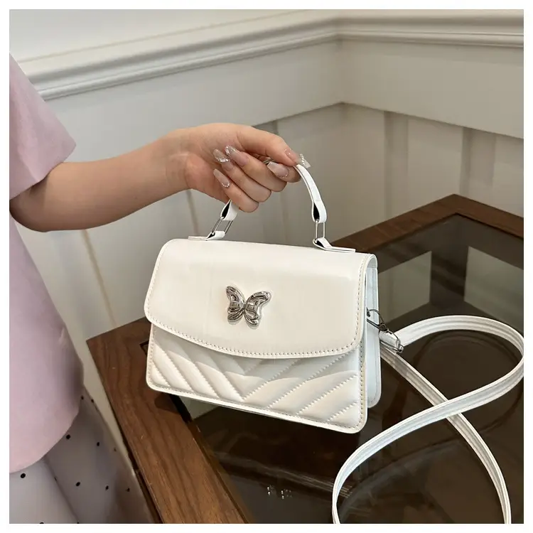 Light Blue Butterfly Crossbody Bag for Women - Image 8