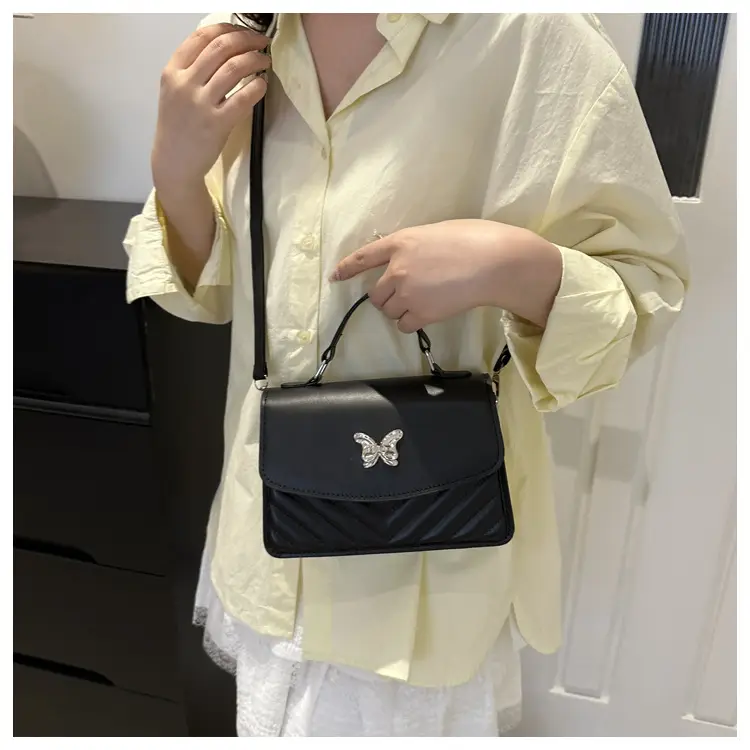 Light Blue Butterfly Crossbody Bag for Women - Image 10