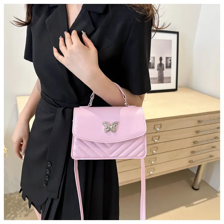 Light Blue Butterfly Crossbody Bag for Women — feature 14