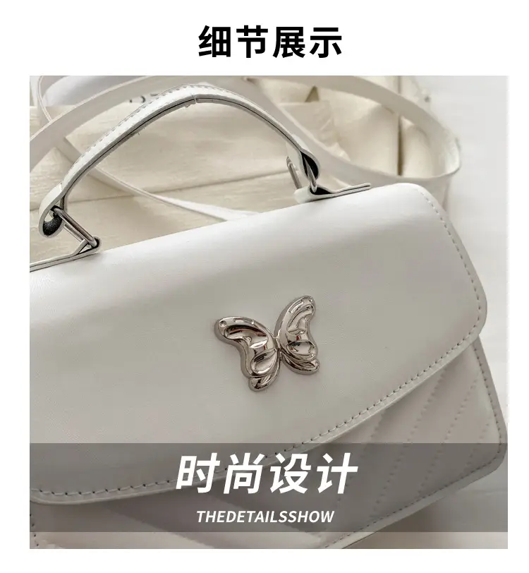Light Blue Butterfly Crossbody Bag for Women — feature 4