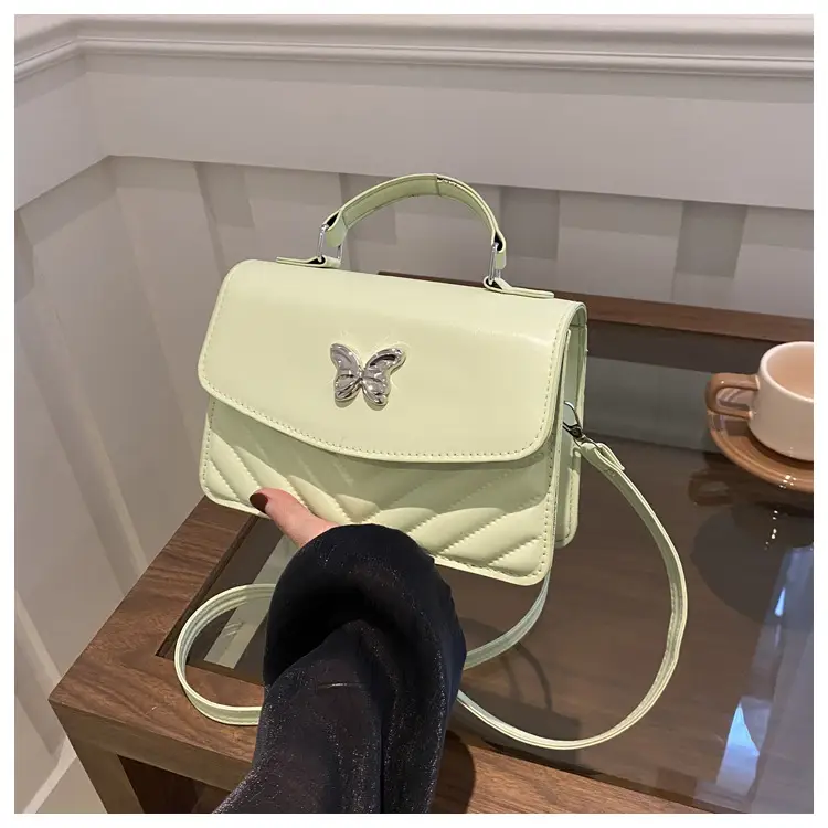 Light Blue Butterfly Crossbody Bag for Women - Image 5